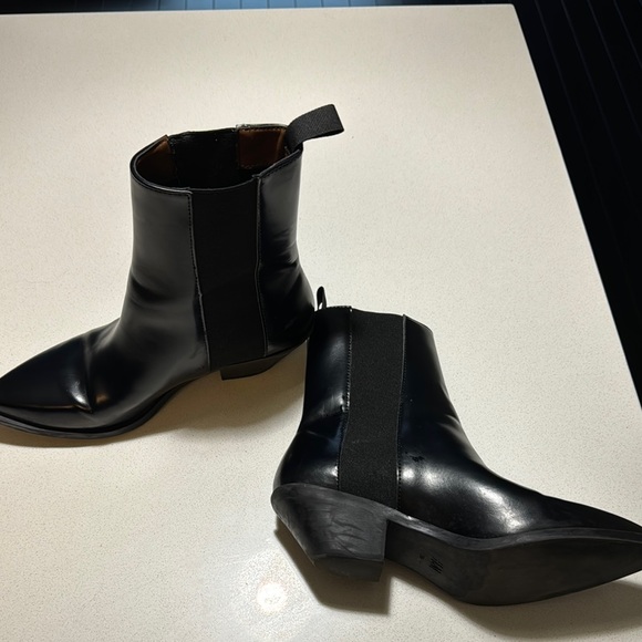 H&M Black Ankle Boots - Picture 3 of 4